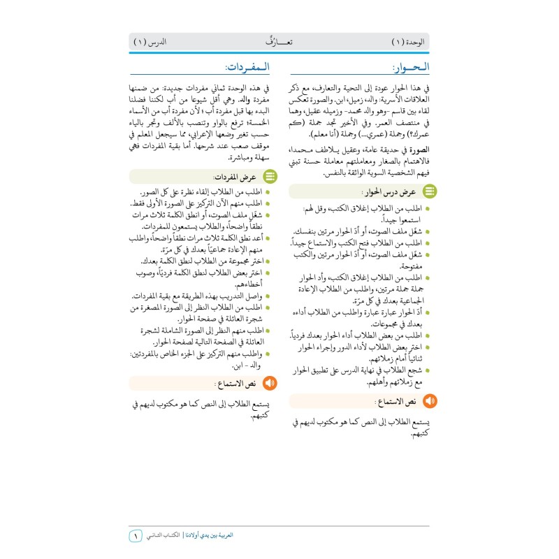 GUIDE PROFESSEUR NIVEAU 2 ( ARABICFORALL )