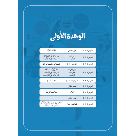 GUIDE PROFESSEUR NIVEAU 12 ( ARABICFORALL )