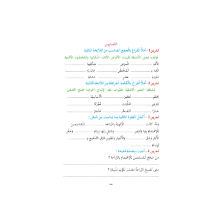 LECTURE EXERCICES SECONDAIRE NIVEAU 4 ( SANABEL...