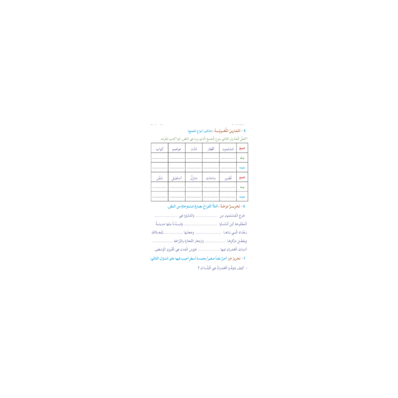 LECTURE EXERCICES SECONDAIRE NIVEAU 5 ( SANABEL...