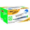 MARQUEURS BIC VELLEDA 1751 VERT POINTE BISEAUTEE