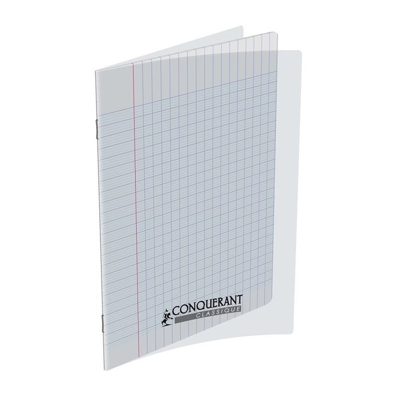 CONQUERANT CLASSIQUE Cahier 170 x 220 mm, séyès,  assorti