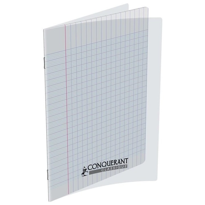 CONQUERANT CLASSIQUE Cahier 170 x 220 mm, séyès,  assorti