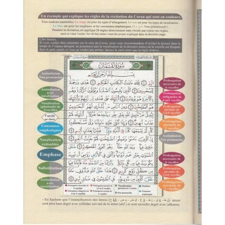 TAJWEED  JUZZ AMMA ARABE, FRANÇAIS ET...