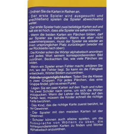 Jeu de mémoire - lettres arabes (58 Cartes )