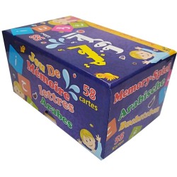 Jeu de mémoire - lettres arabes (58 Cartes )