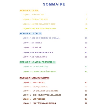Pochette de l'élève niveau 1 ( AG1 )