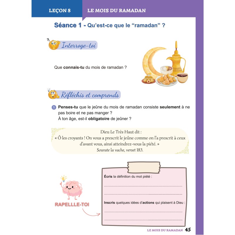 Pochette de l'élève niveau 1 ( AG1 )