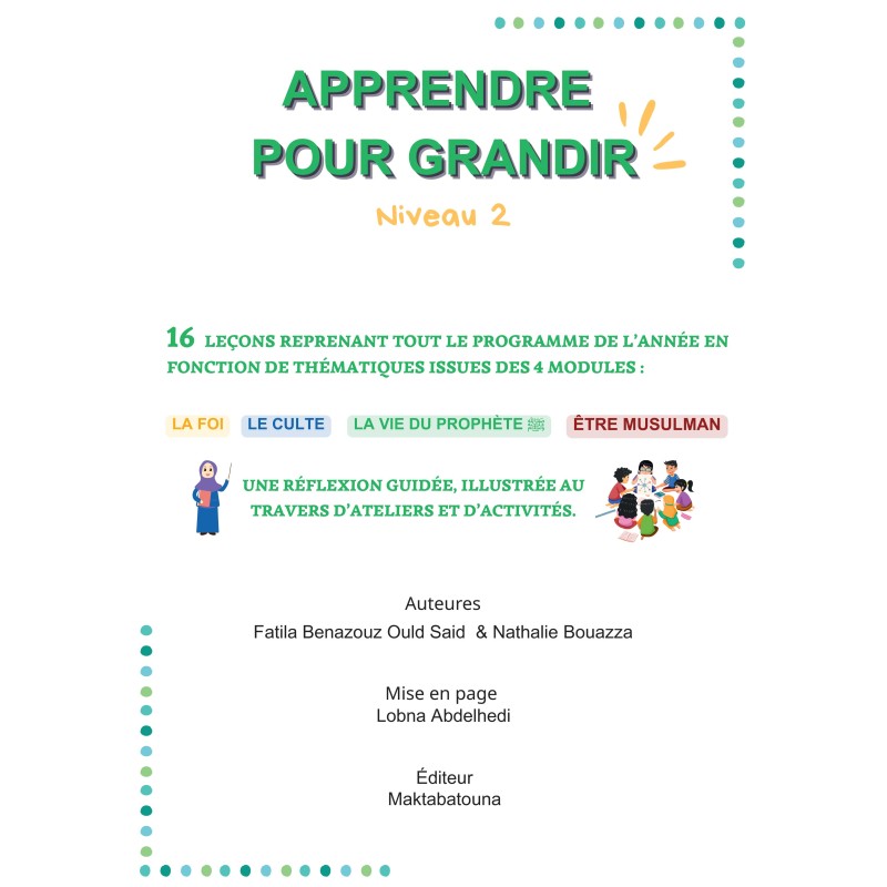 Pochette de l'élève  niveau 2 ( AG2 )