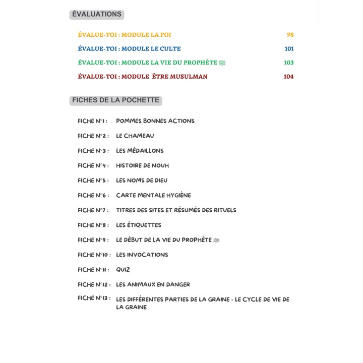 Apprendre pour grandir - Pochette Complète Niveau 2