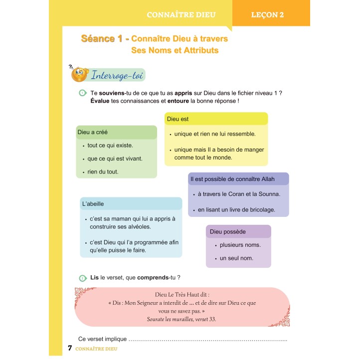 Apprendre pour grandir - Pochette Complète Niveau 2