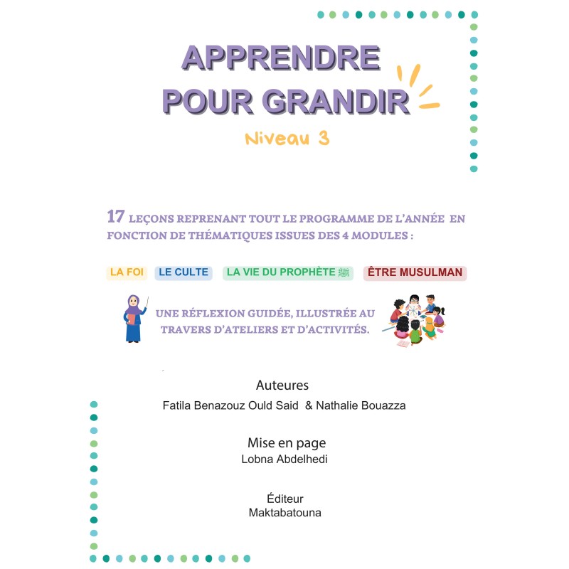 Pochette de l'élève  niveau 3 ( AG3 )