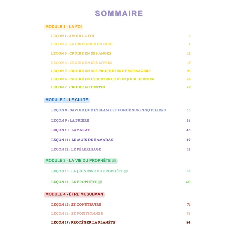 Pochette de l'élève  niveau 3 ( AG3 )
