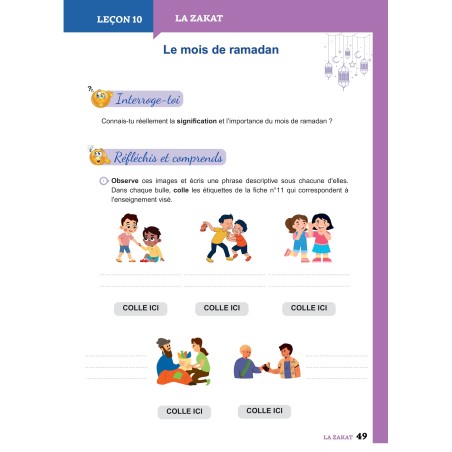 Pochette de l'élève  niveau 3 ( AG3 )