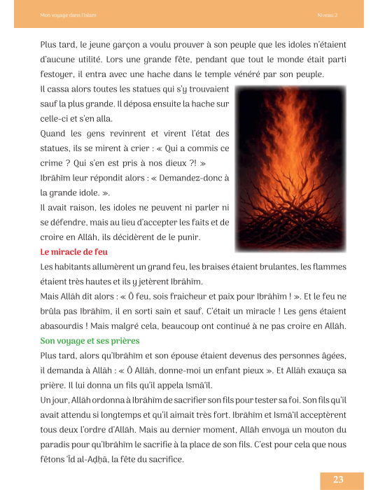 MON VOYAGE DANS L'ISLAM NIVEAU 2
