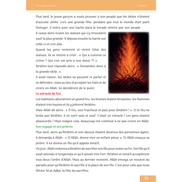 MON VOYAGE DANS L'ISLAM NIVEAU 2