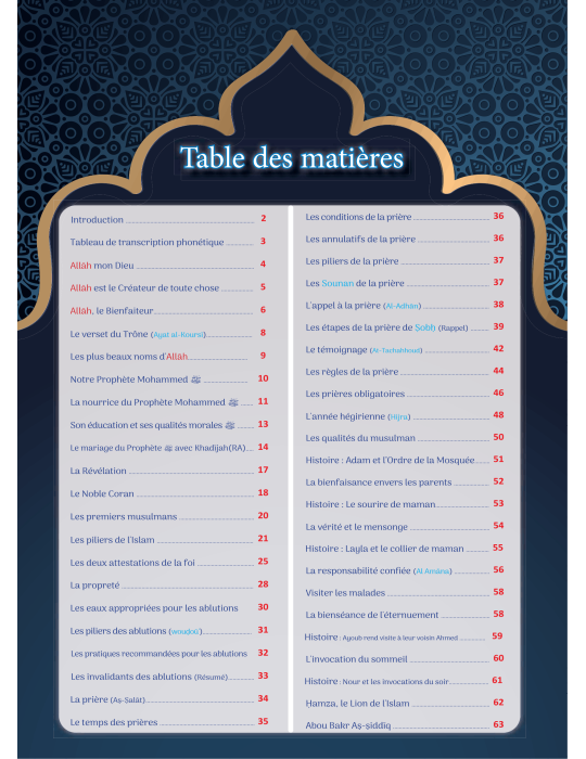 MON VOYAGE DANS L'ISLAM NIVEAU 3