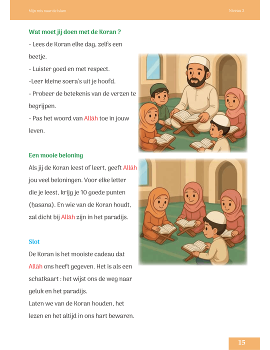 MIN REIS NAAR DE ISLAM NIVEAU 2