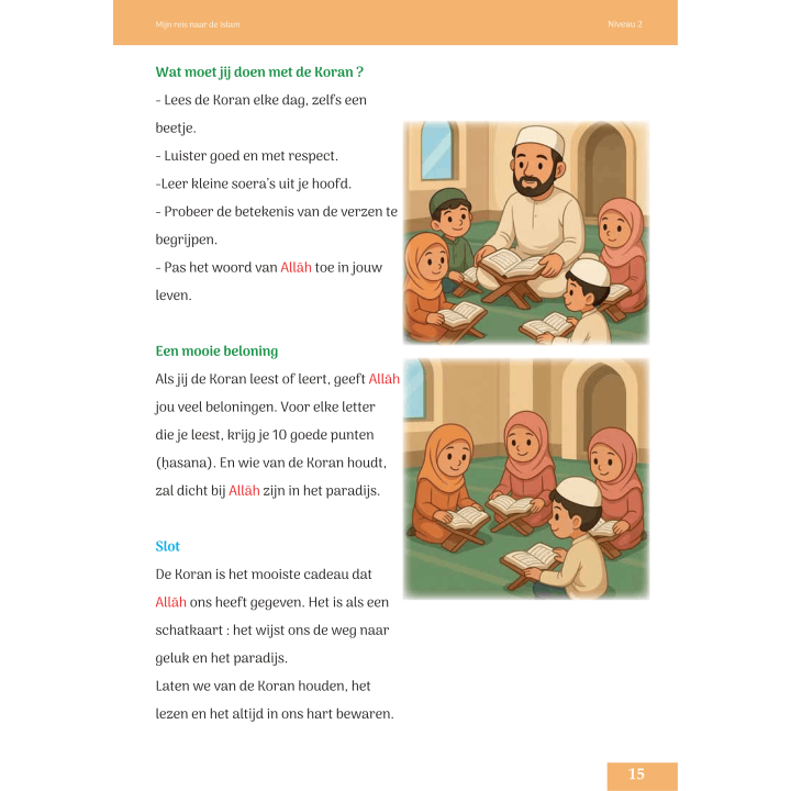MIN REIS NAAR DE ISLAM NIVEAU 2