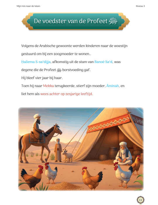 MIN REIS NAAR DE ISLAM NIVEAU 3